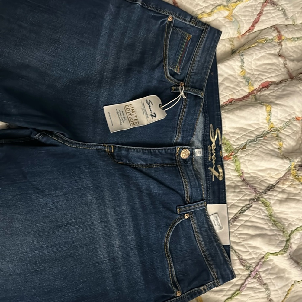 Seven7 limited edition, handcrafted ultimate comfort in fabric technology skinny